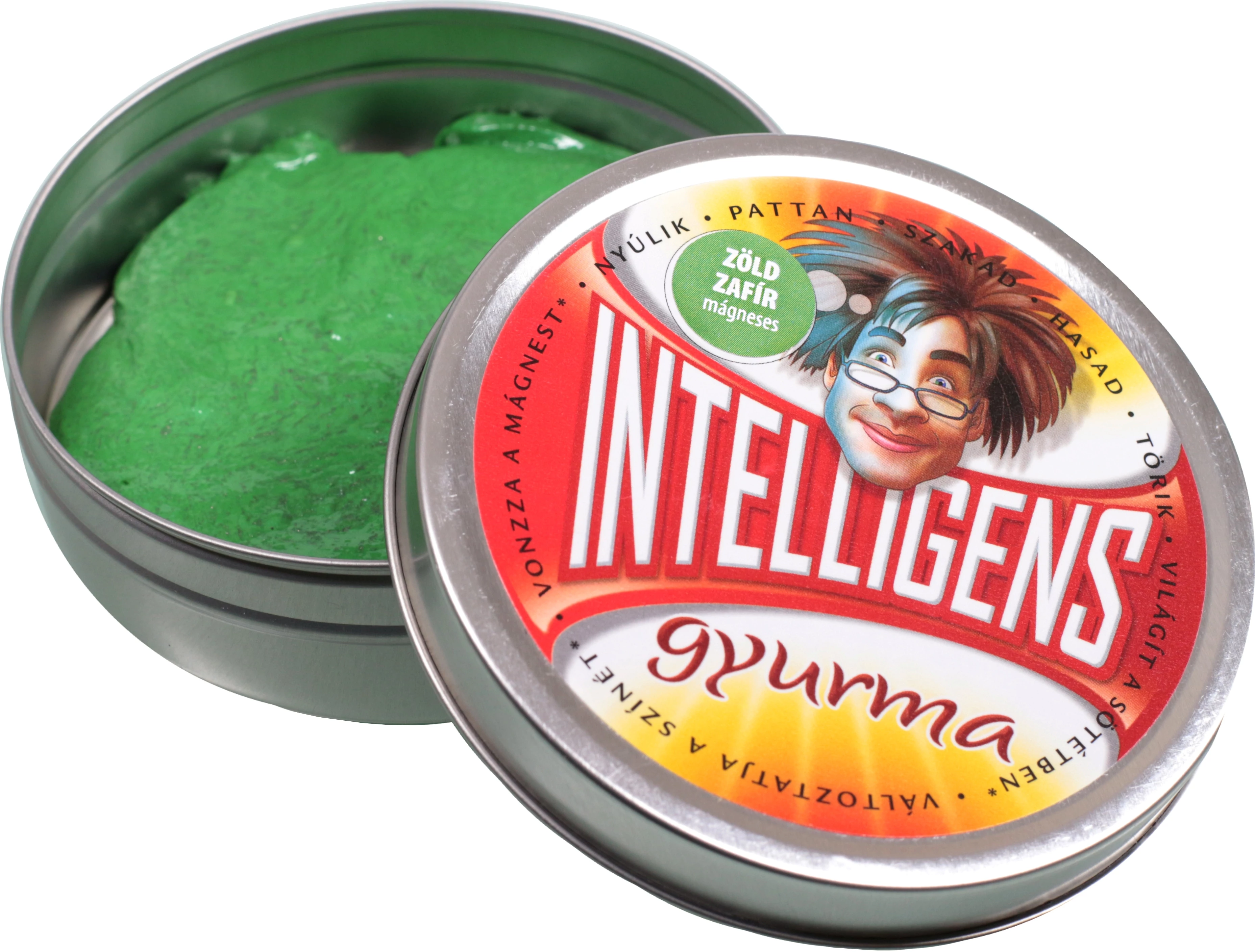 Intelligens Gyurma, Szupermágnes zöld zafír