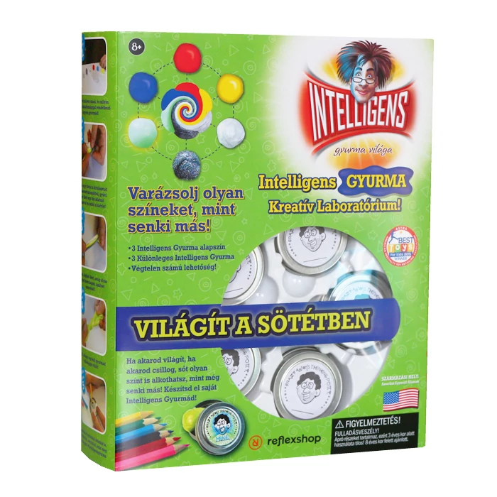Intelligens Gyurma kreatív laboratórium