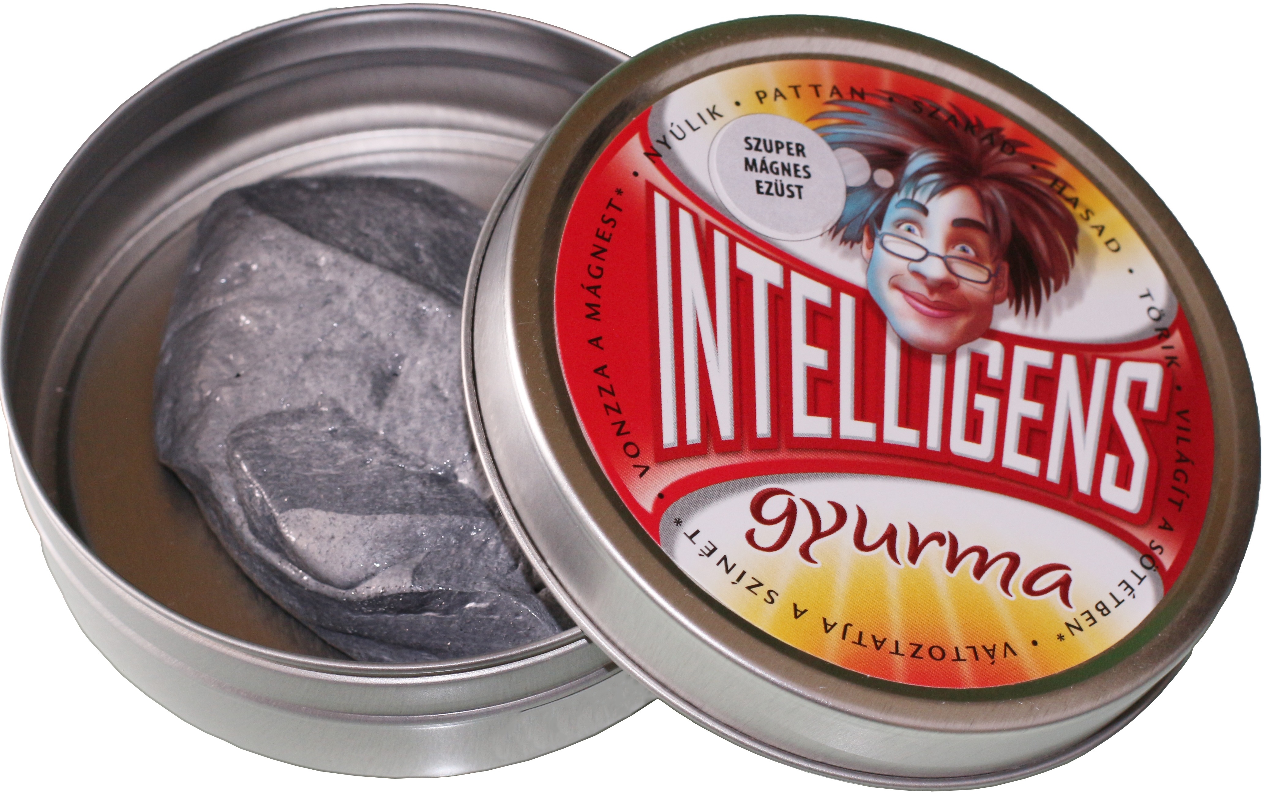 Intelligens Gyurma, szupermágnes ezüst