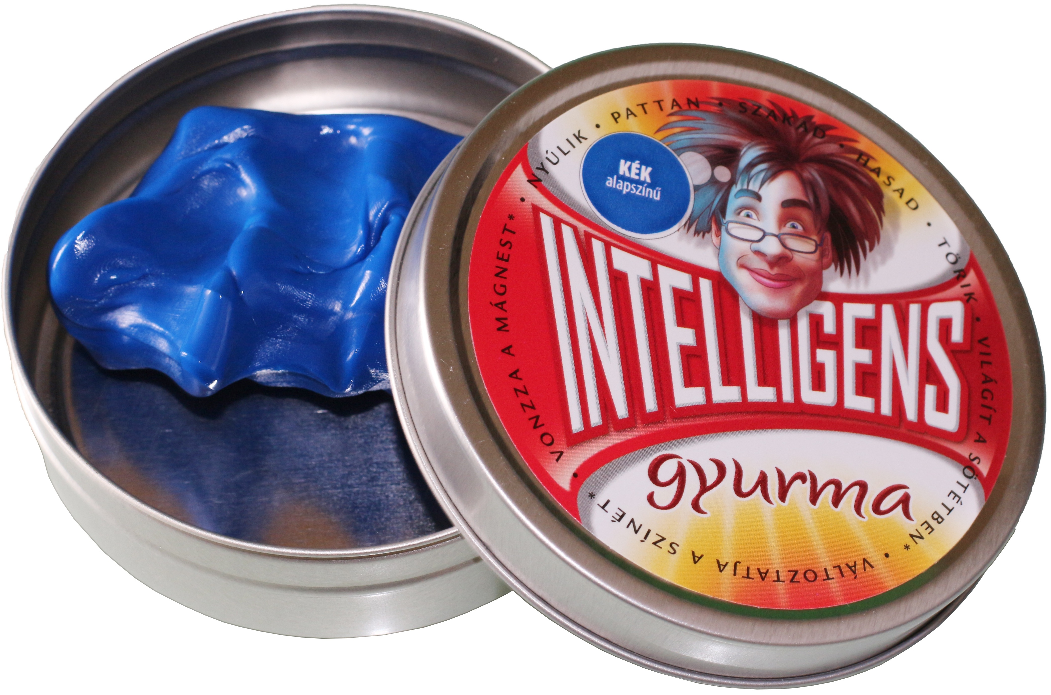 Intelligens Gyurma, kék